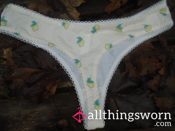 🍋Thong With Lemon Pattern🍋