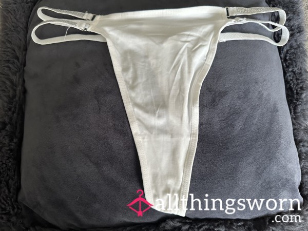 White Thong Will Be Worn 24 Hours Once Payment Is Received And Pic Of Them On