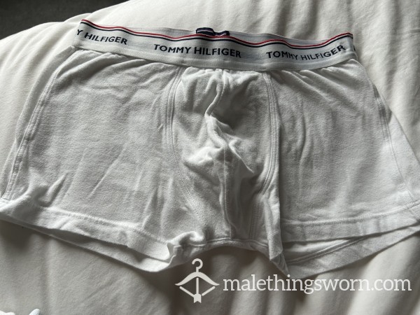 White Tommy Boxers