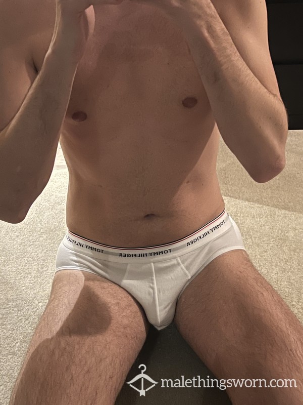 White Tommy Hilfiger Medium Briefs