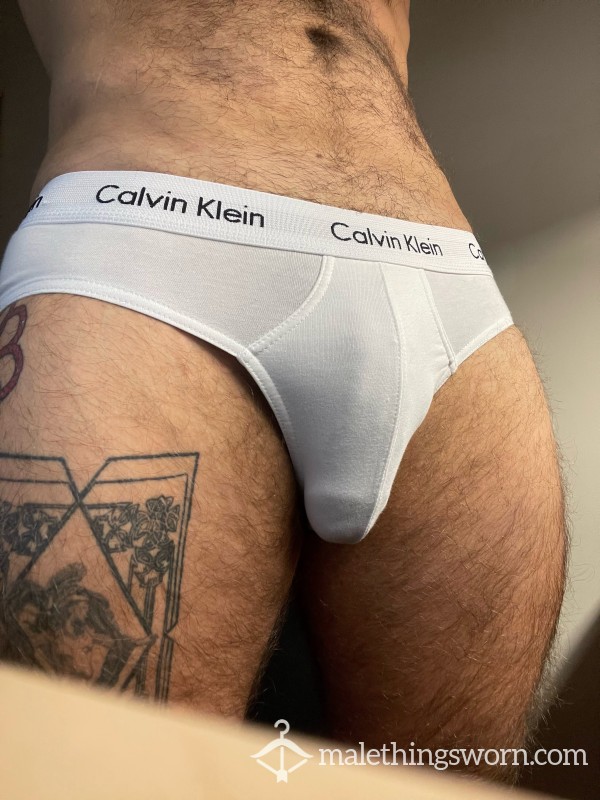 White Underwear Calvin Klein