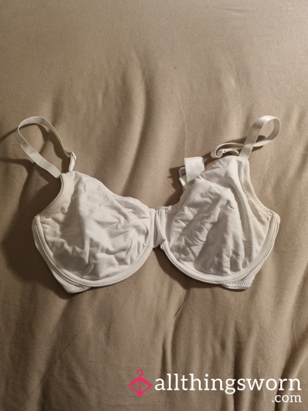 White Wire Bra With No Padding