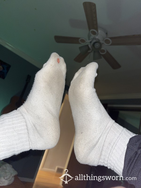 White Work Socks