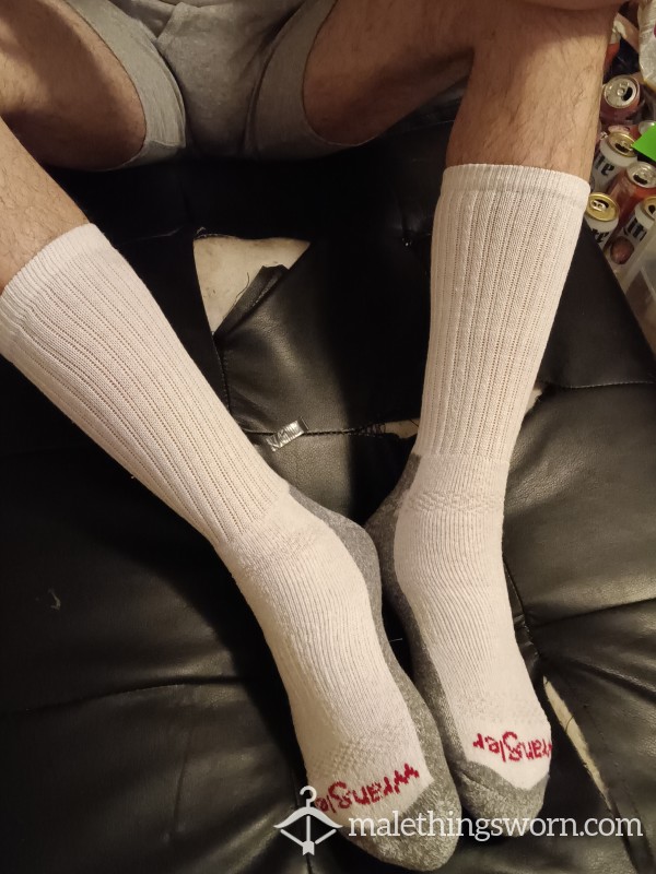 White Work Socks