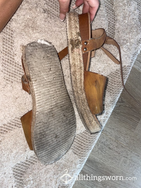 Really Worn Sandals