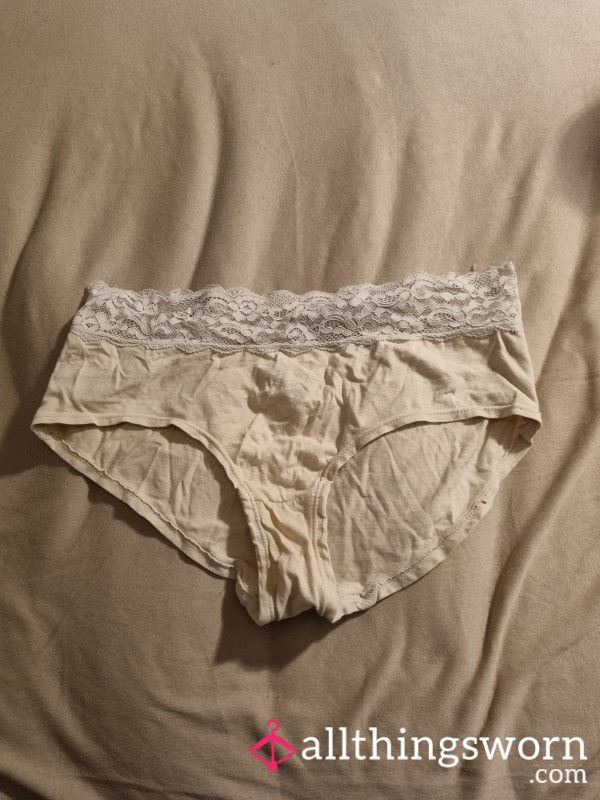 White/cream Panties