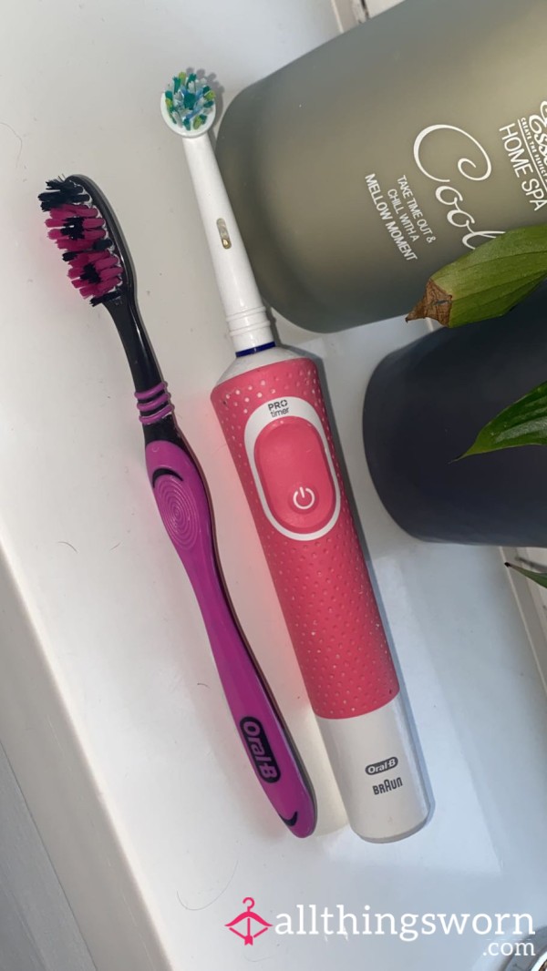 Who Wants To Share My Pink Toothbrush