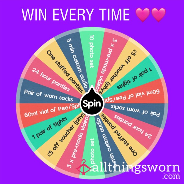 🎉💝 WIN EVERYTIME 💝🎉 - Spin The Wheel