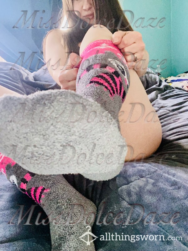 🦉 Super Soft | Furry | Crew Socks | Small Feet | Fragrant | Feet Aroma | Wet | Jack Off Socks 🧦