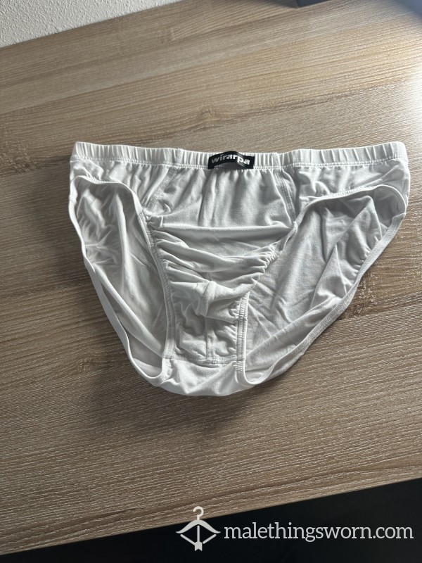 Wirarpa (Medium) White Briefs