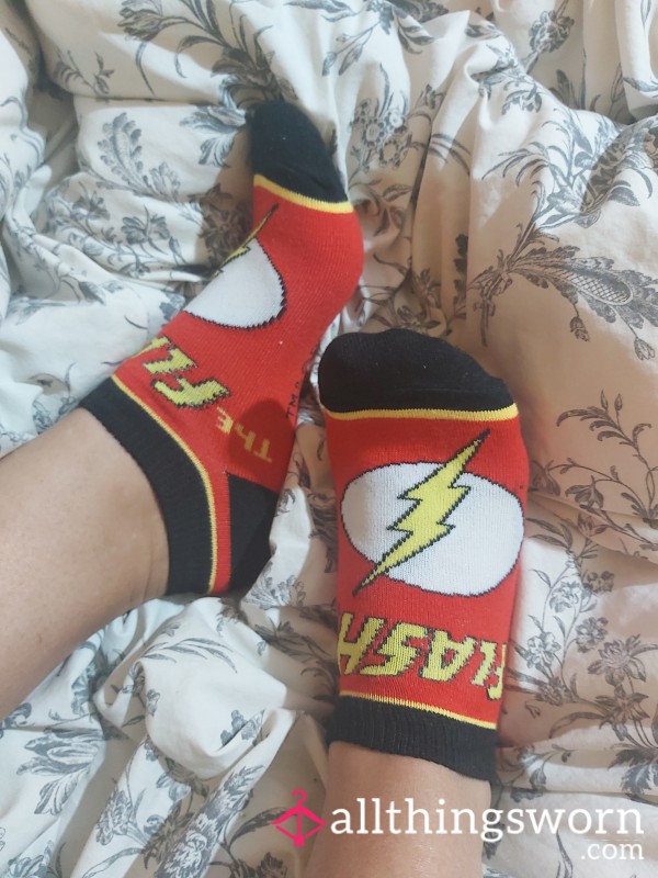 With Power Comes Great Responsibility... Flash Socks!