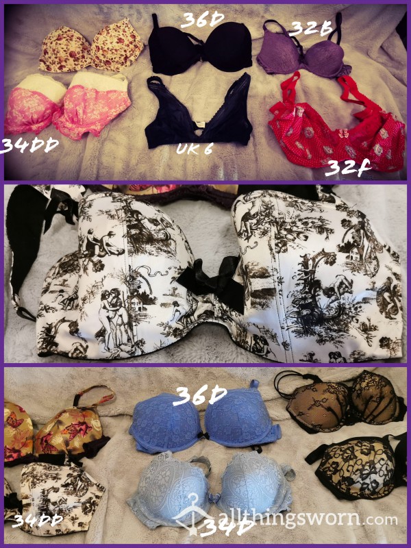 Women's Bras (various Sizes / Styles / Colours)