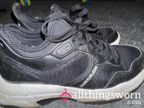 Womens Calvin Klein Trainers WORN