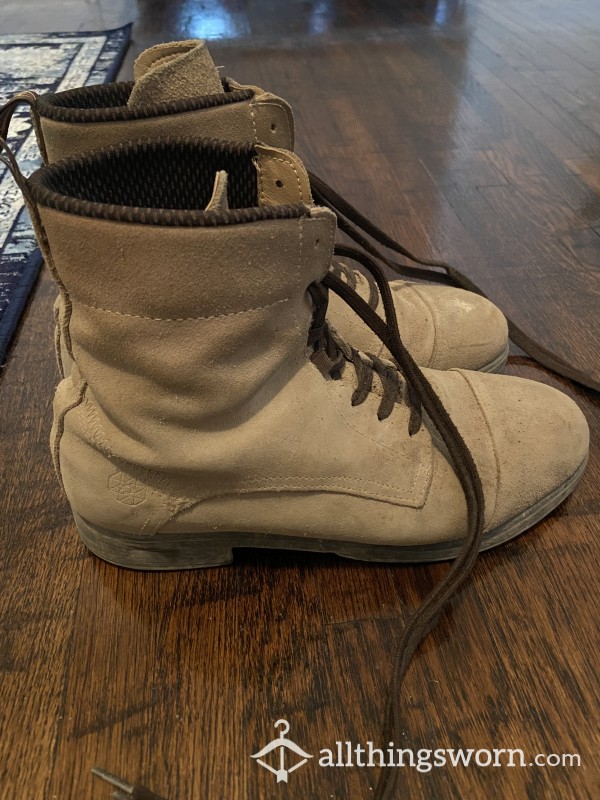 Women’s Suede Work Boots