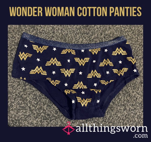 *reduced* Wonder Woman Cotton Panties🦸🏻‍♀️