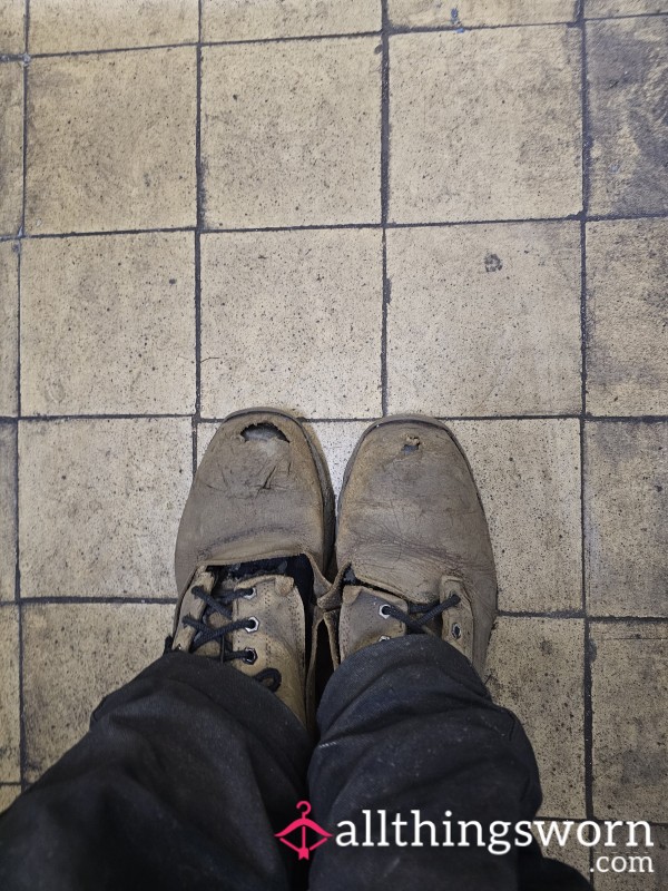 Work Boots Worn 1 Year