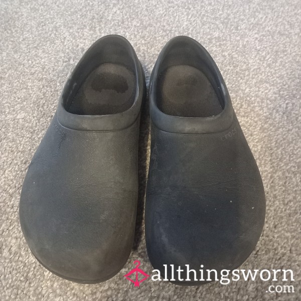 Work Crocs From Clinical Shifts Well Worn