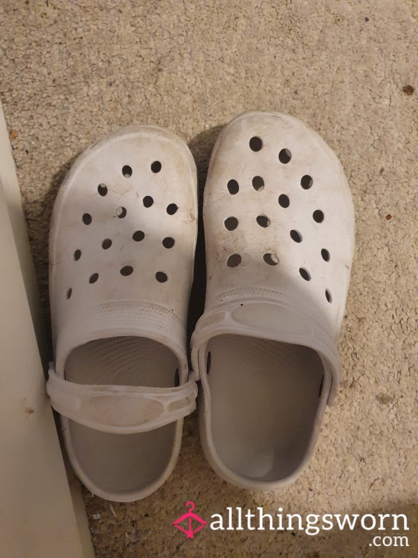 Work Dupe Crocs, Slippers, Worn For 8 Months As A Nurse