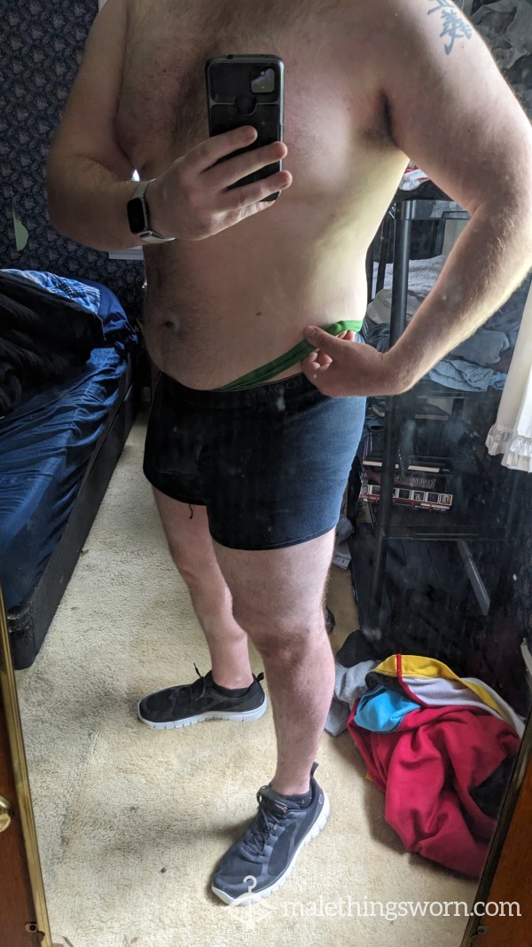 XL Black Boxer Briefs! Well Worn! Open To Customizations!!