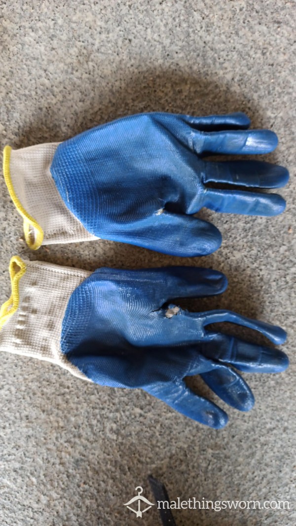 Working Worn Gloves