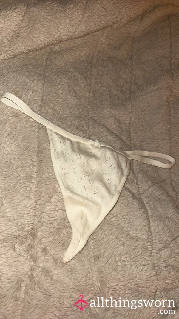 Worm Cream Thong