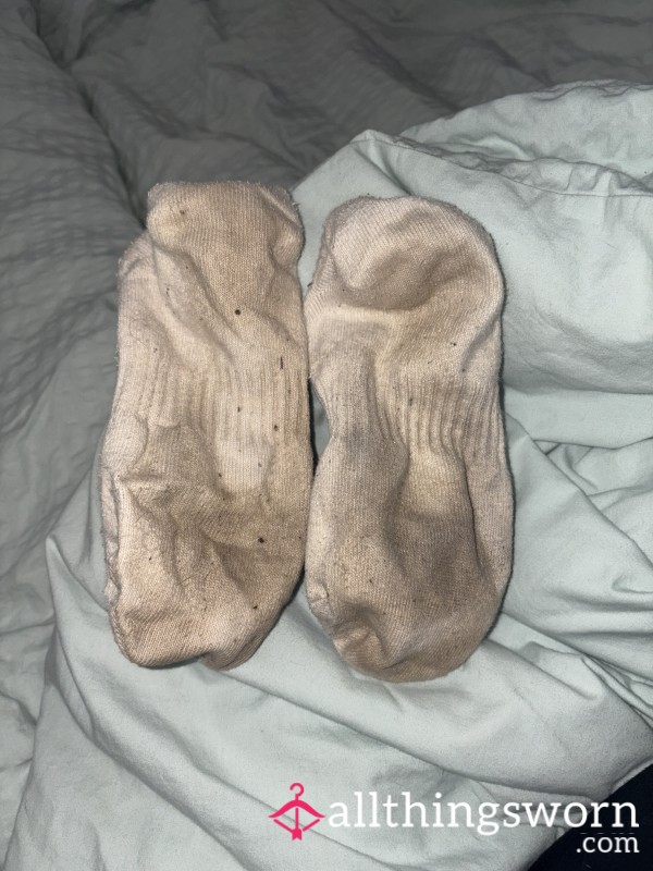 Worn 24 Hour Socks.