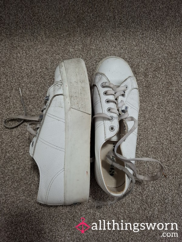 Well Worn Superga Shoes