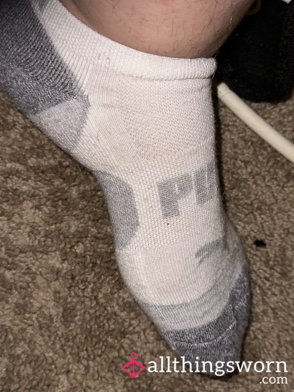 Worn And Worked Out Puma Socks