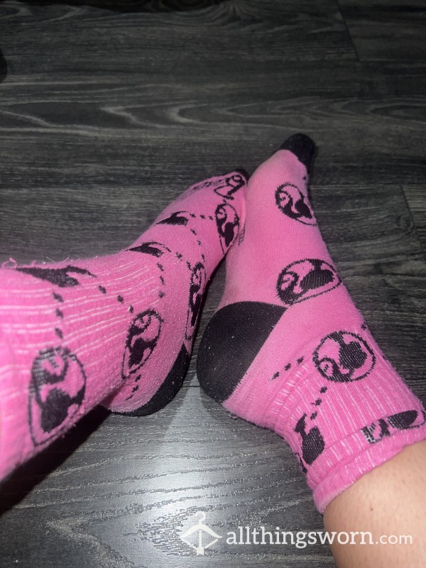 Worn Barbie Socks