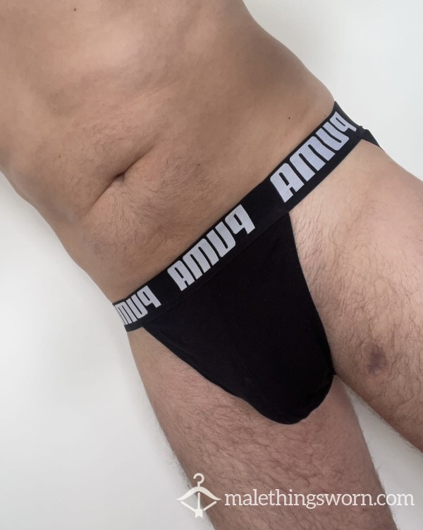 Worn - Black Puma Jock