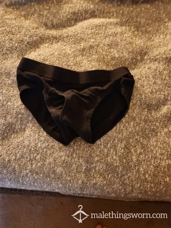 Worn Black Tight Unerwear