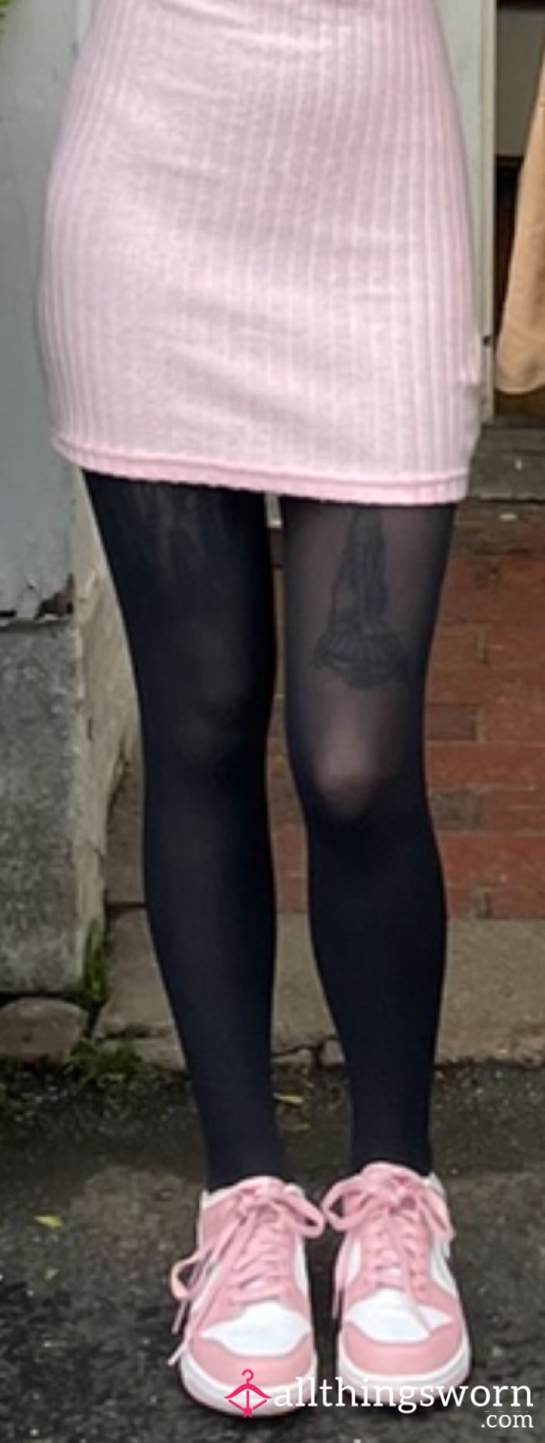 Worn Black Tights X