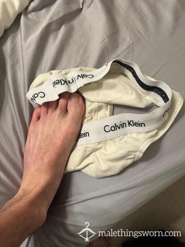 Worn Calvin Klein Brief