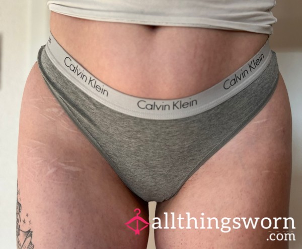 Worn Calvin Klein Thong