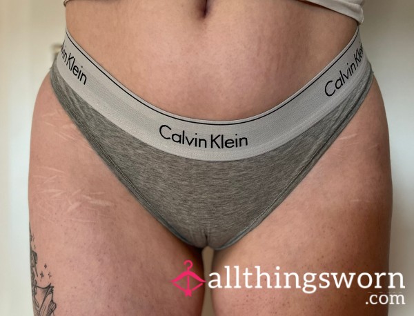 Worn Calvin Klein Panties