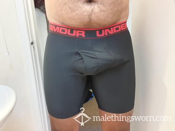 Worn Compression Shorts