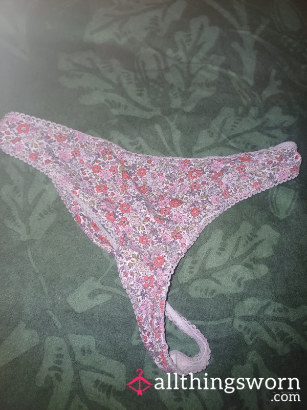 Worn Cotton Thong