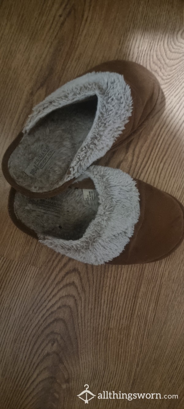 Worn Down Slippers