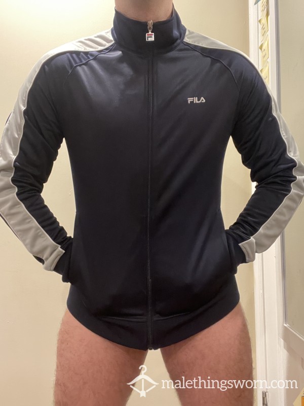 Worn FILA Track Jacket