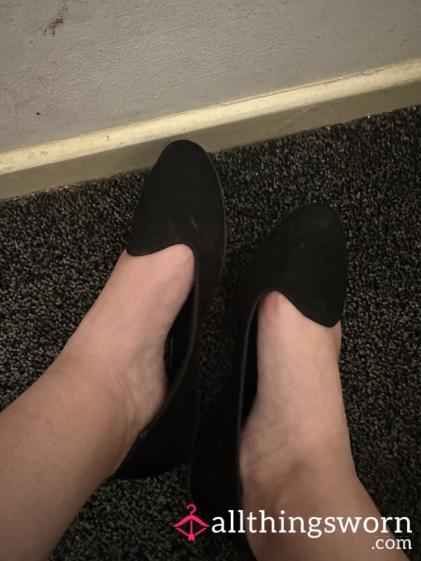 Worn Flat Shoes