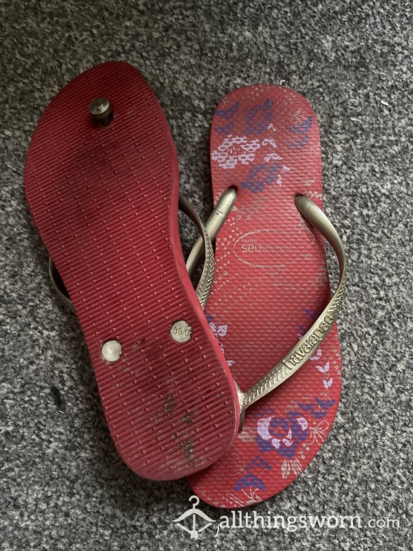 Worn Flip Flops