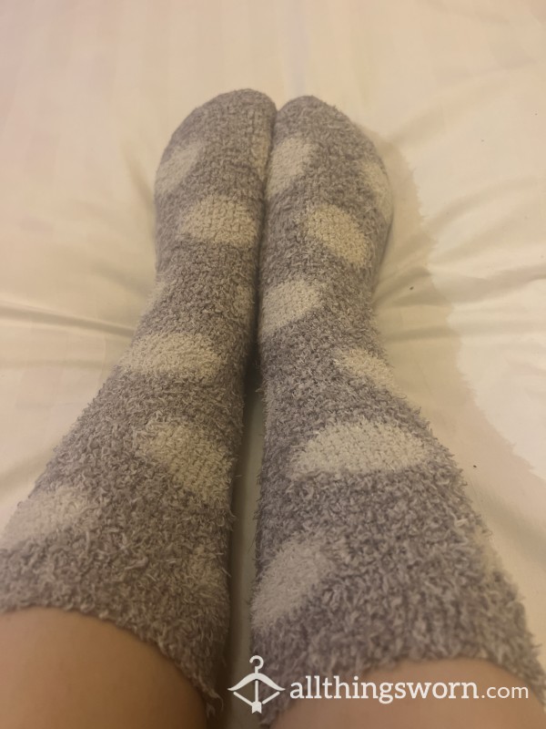 Worn Fluffy Socks