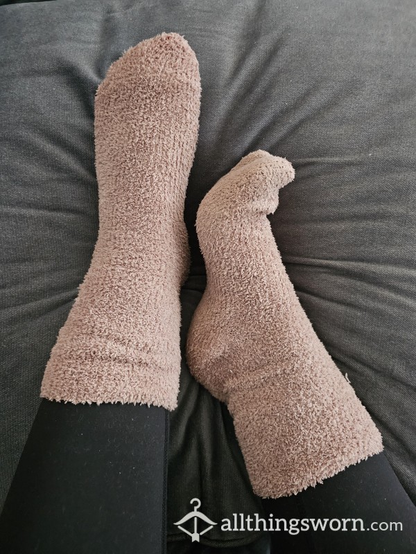 Worn Fluffy Socks