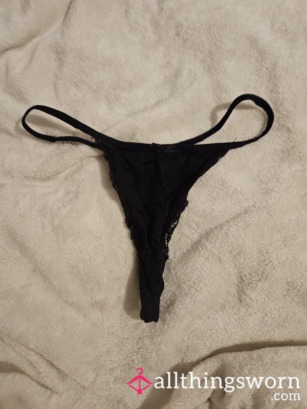 Worn For 48h Thongs 🤎👙💦