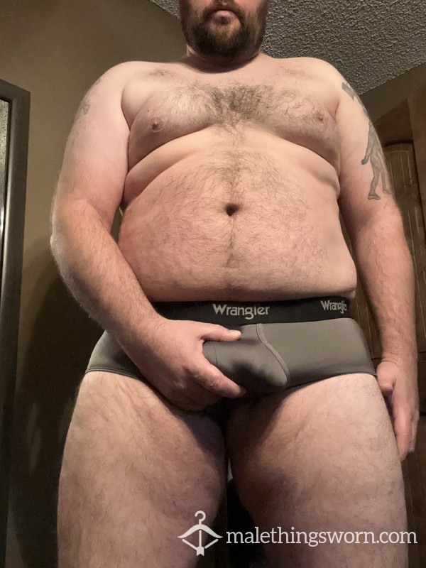 Worn Gray Briefs