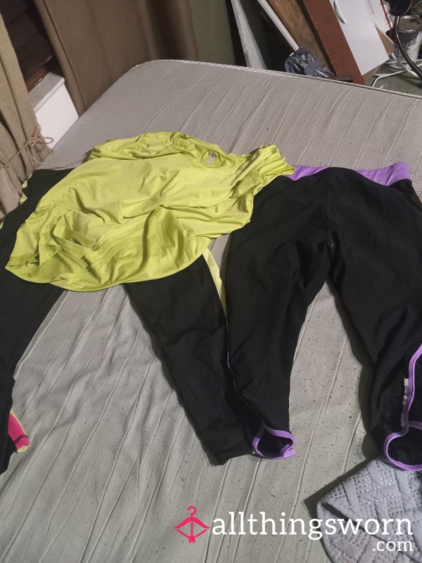 Worn Gym Clothes