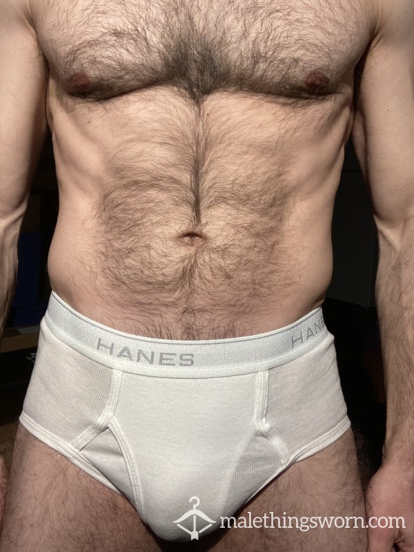 Worn Hanes Tighty Whities