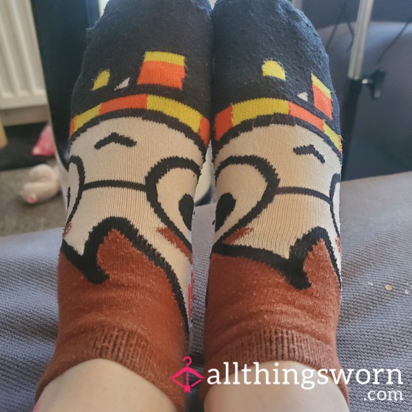 Worn Harry Potter Socks