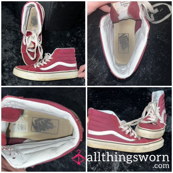 Worn High Top Vans