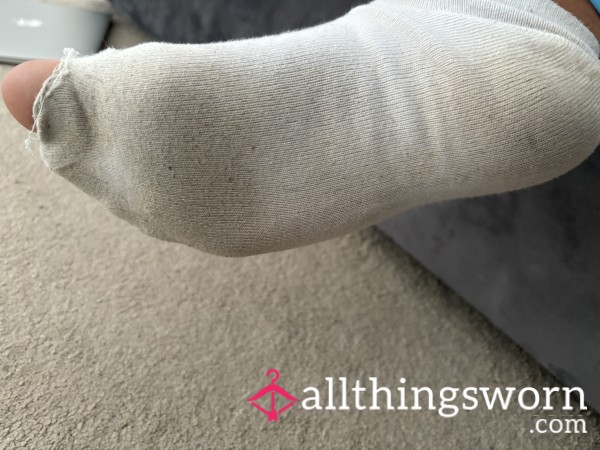 Worn Holey Socks